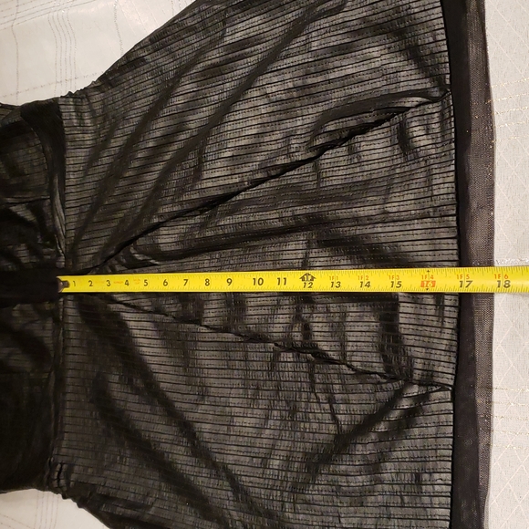 StyleStalker New DRESS Cleopatra Plunging V-neck BLACK PU Leather Mesh LBD 🎉HP - Picture 8 of 16